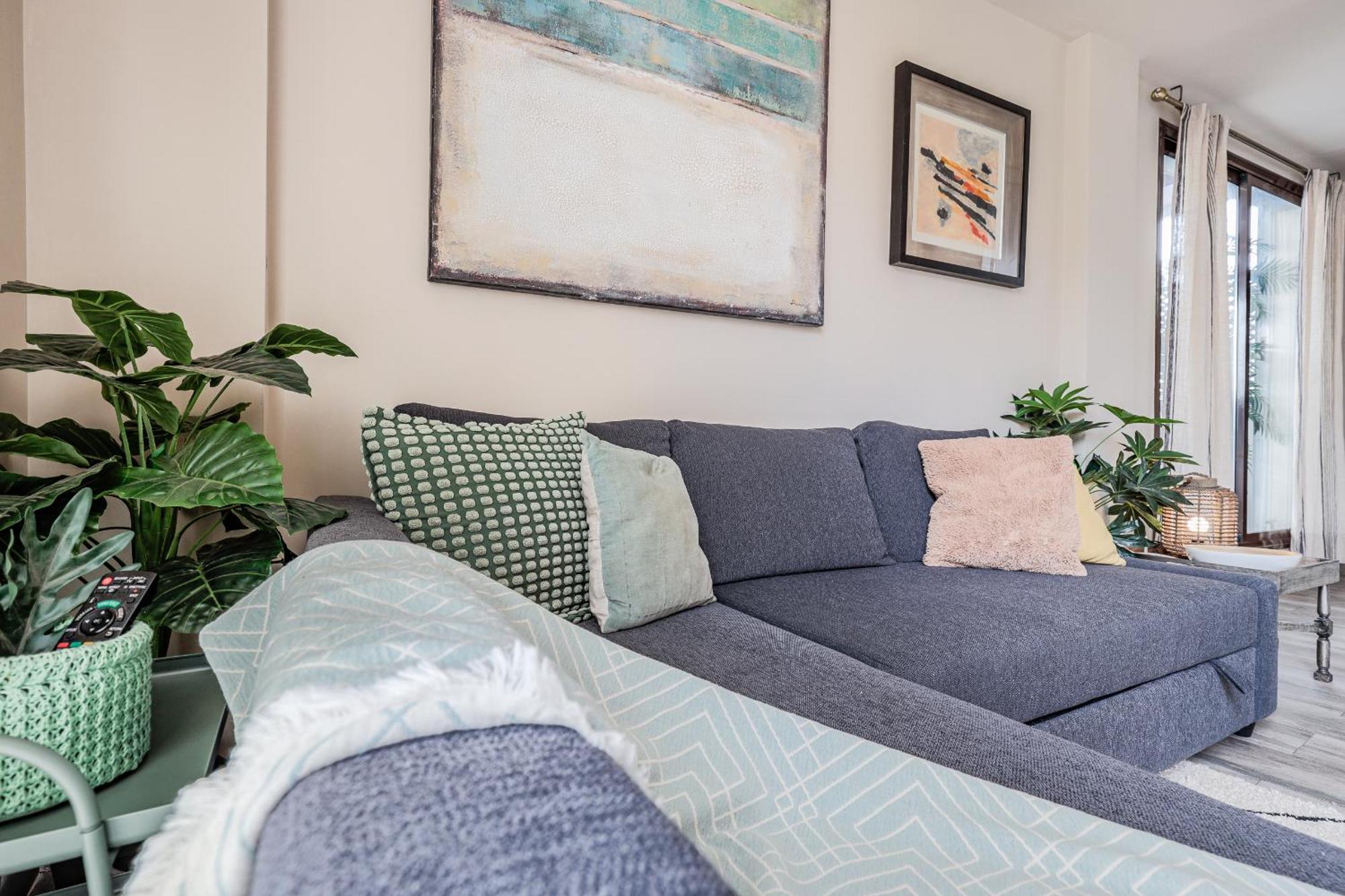 Apartamento Fantástico ático 2 Hab Y Gran Terraza Privada *