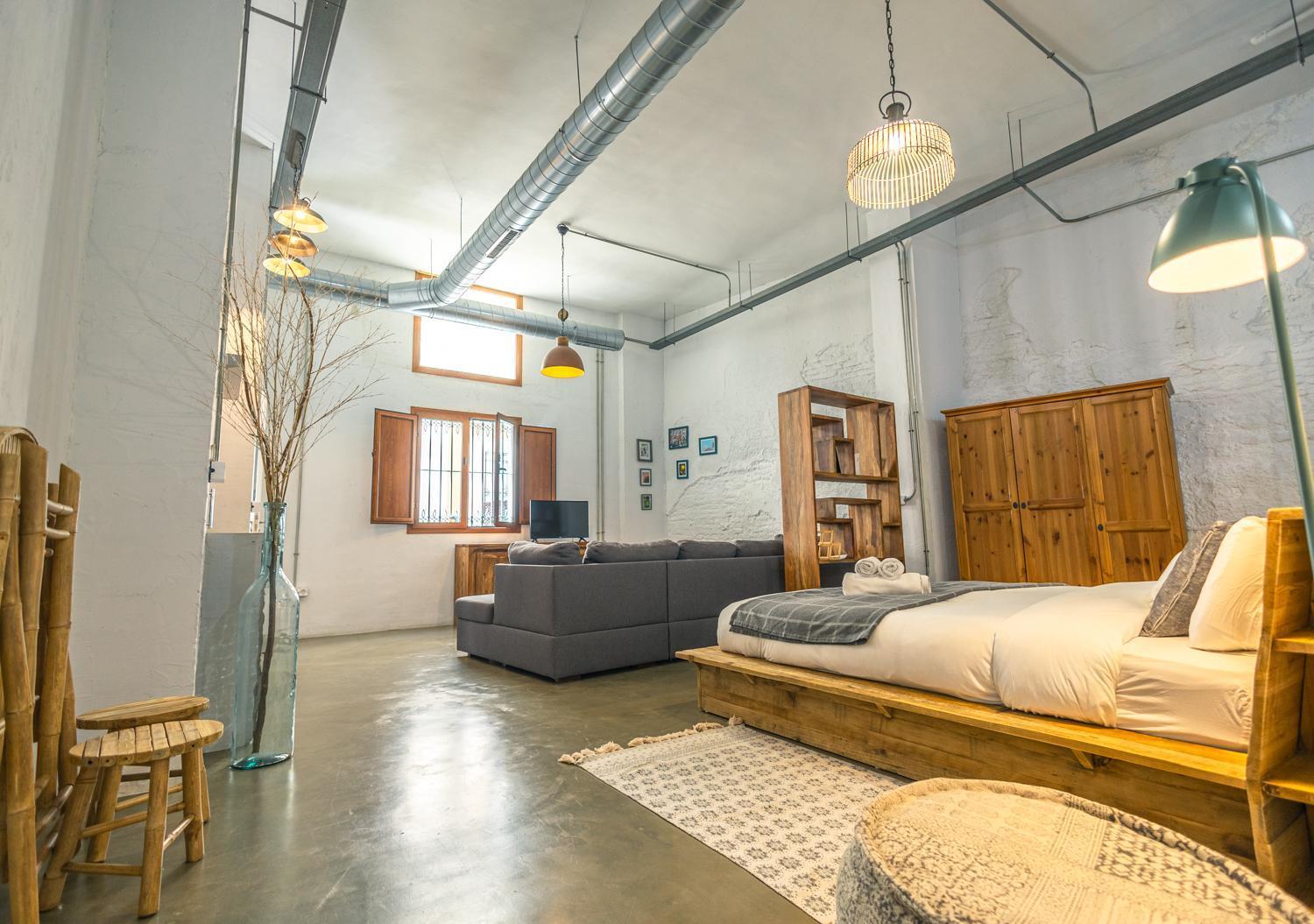 Loft-style Ground Floor Flat Apartment