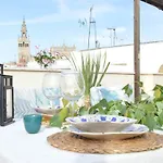 Ático-lujo con terraza y vistas a Giralda Parking opc