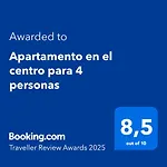 Apartamento en el centro para 4 personas