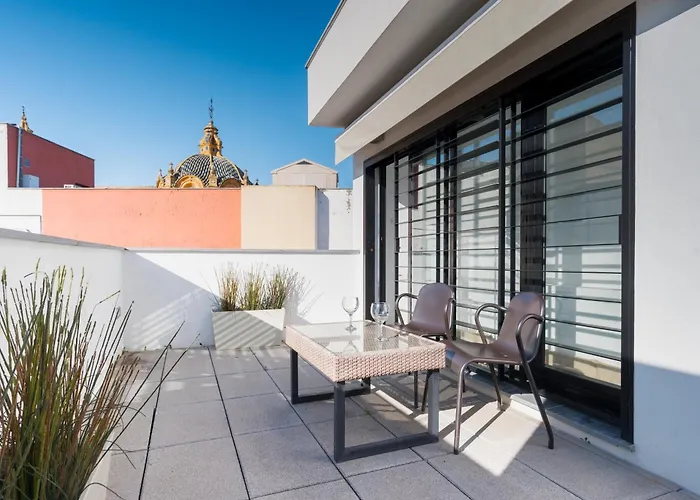 Attic With Terrace- 1Bd 1Bth- Corral Del Rey