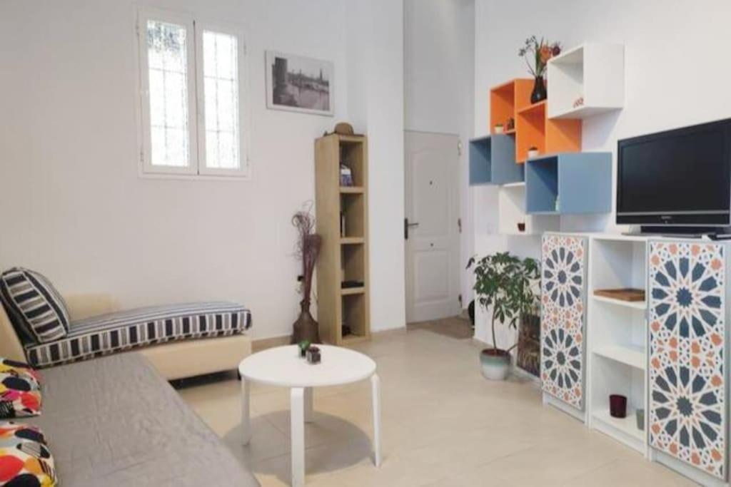 El Duque Blanco.autentica Sevilla.centro.con Patio Apartamento