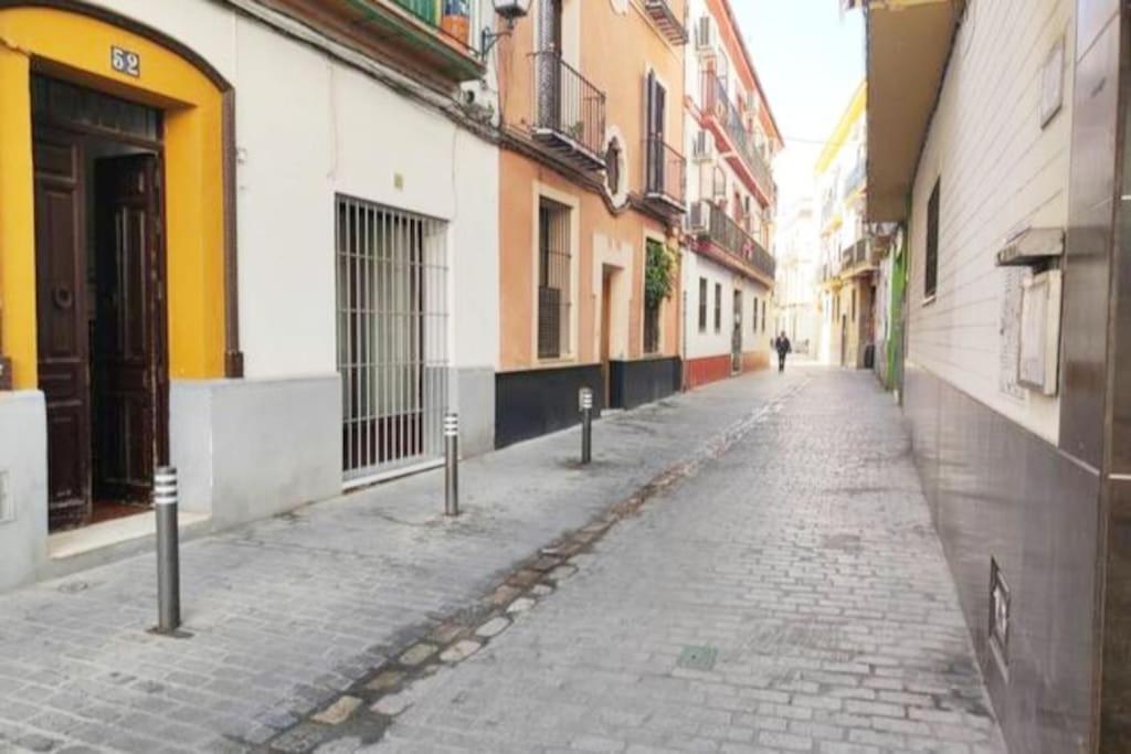 El Duque Blanco.autentica Sevilla.centro.con Patio Apartamento *
