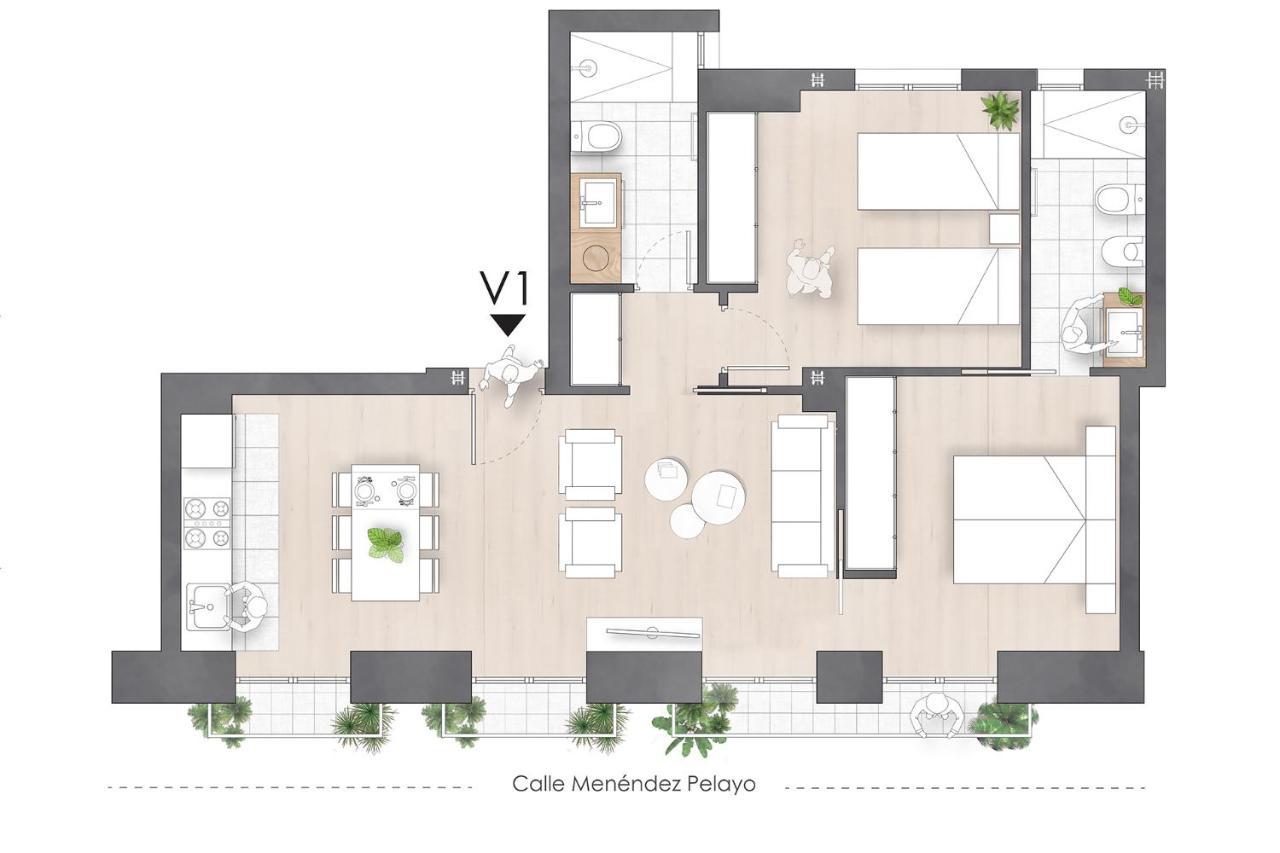 Apartamento Veoapartment Jardines Murillo *