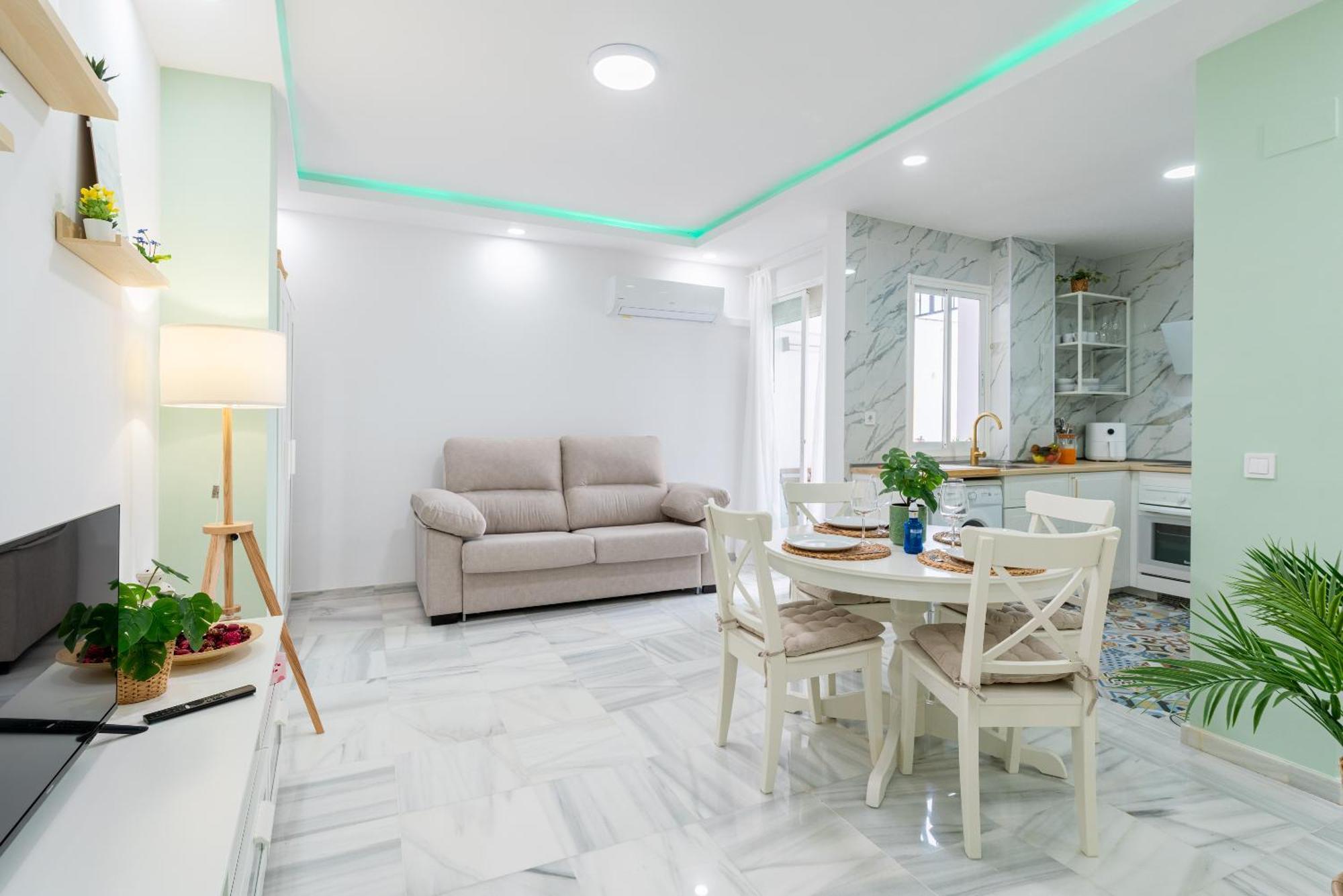La Cava De Triana, Luminoso Y Acogedor Apartamento