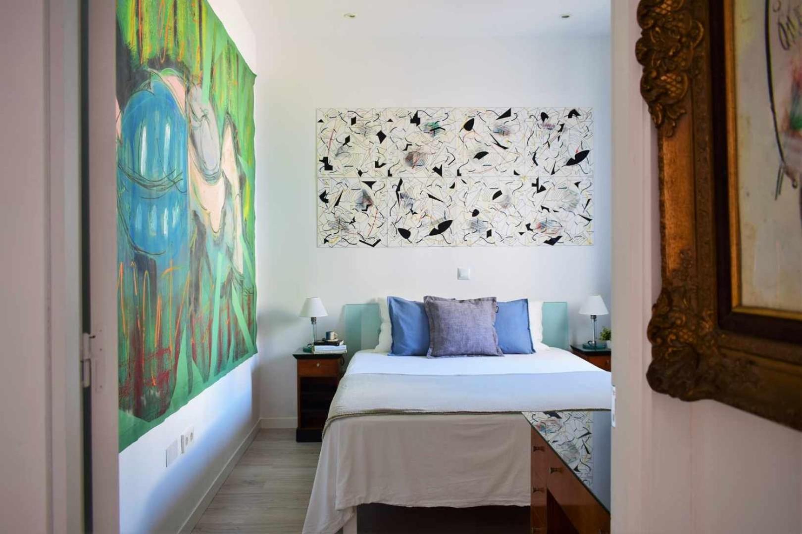 Atico De Arte Banado En Sol Apartamento *