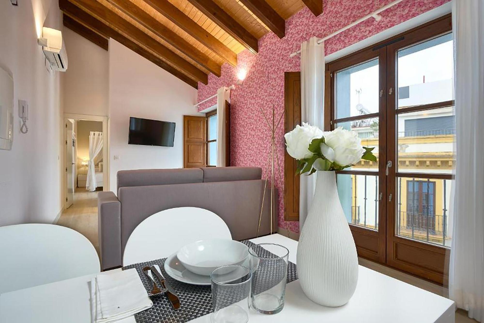 Apartamento Palacio Del Siglo Xvii Frente A Jardines De Murillo Sevilla