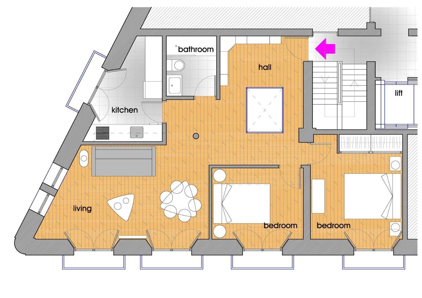 Homeyseville-luxury Arenal 6 Pax, Parking Optional * Seville