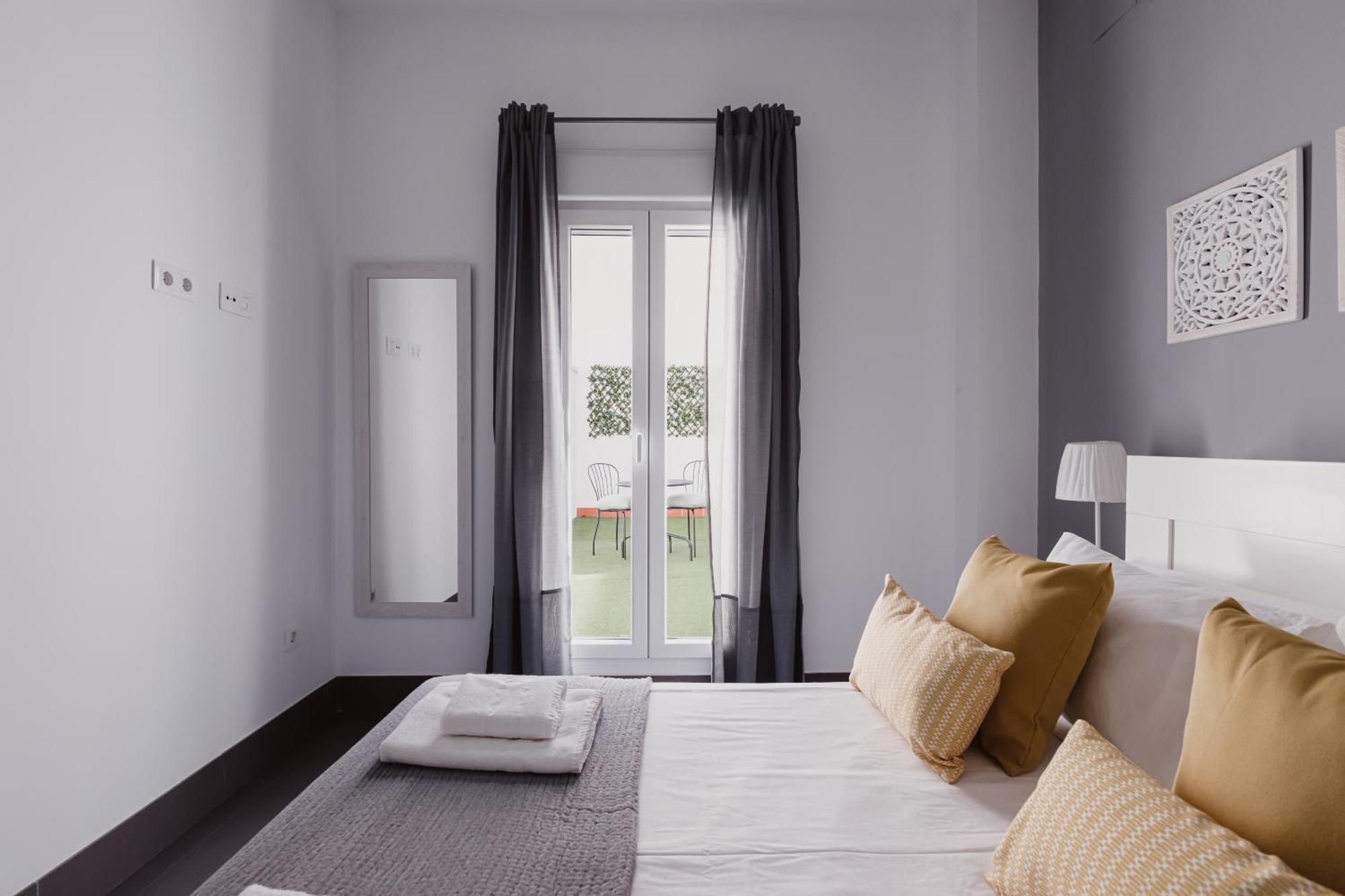 Quiet Terrace In Triana Close To The River * Sevilla