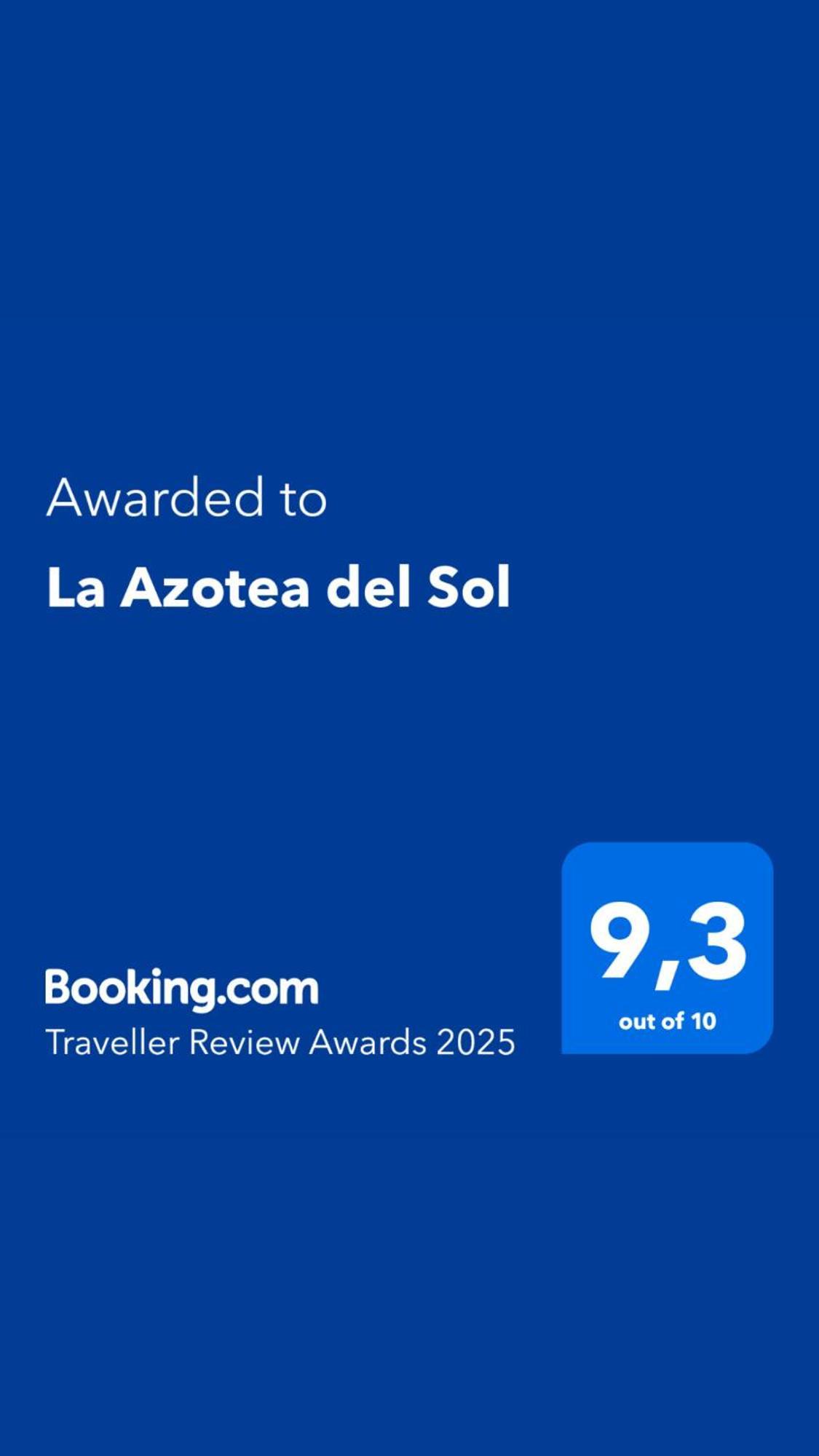 La Azotea Del Sol Apartment *