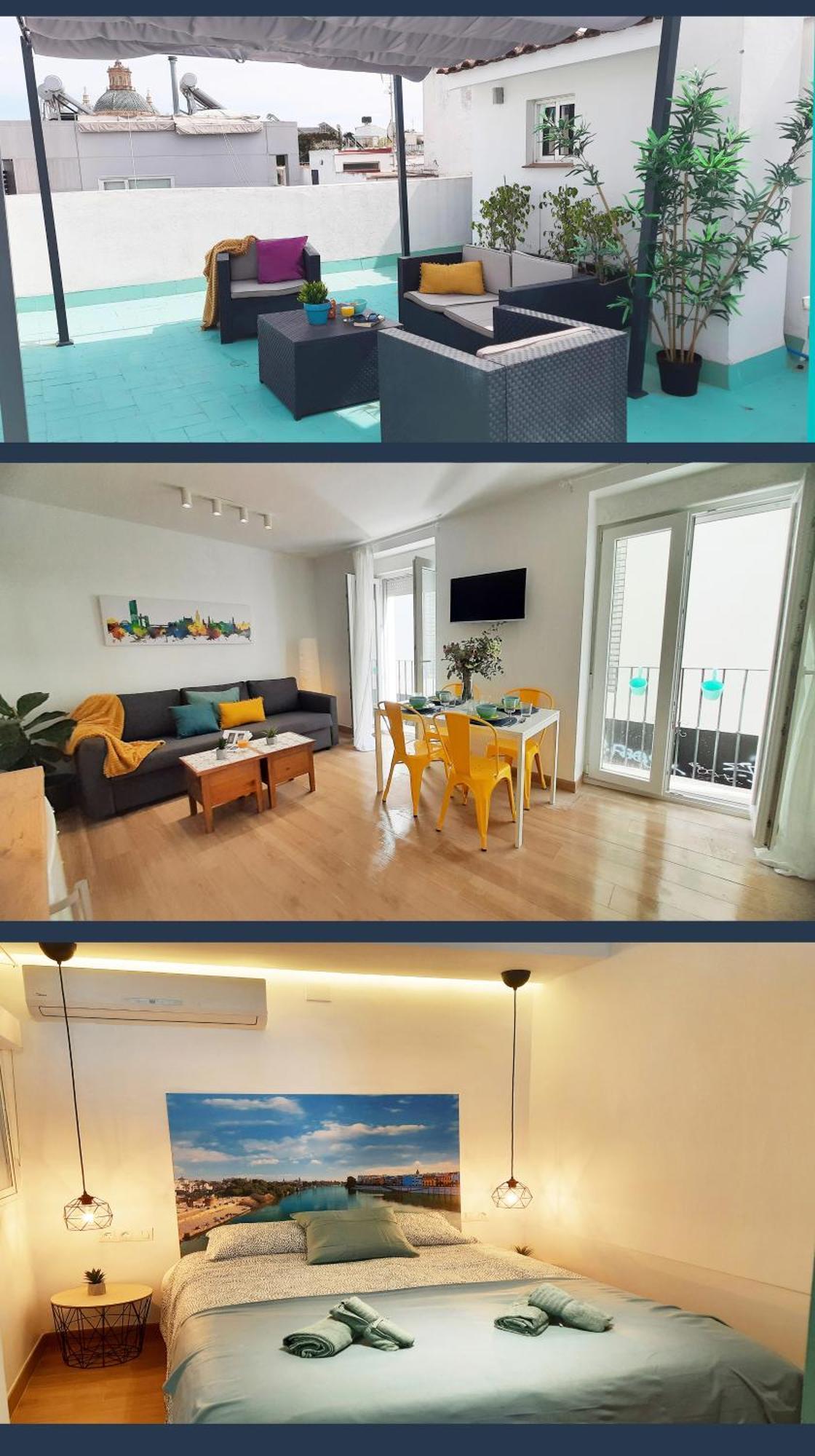 Lovely Center - Alameda Sunny Terrace Apartment Seville