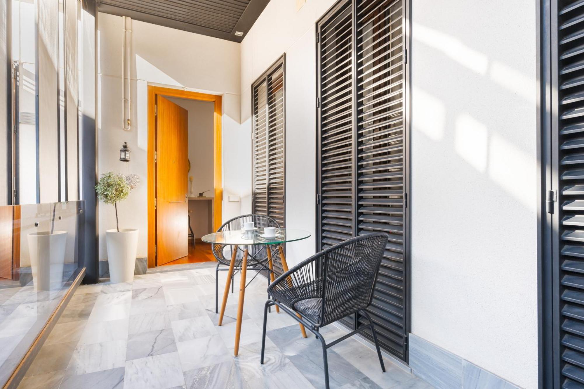Apartment Attic With Terrace- 1bd 1bth- Corral Del Rey *