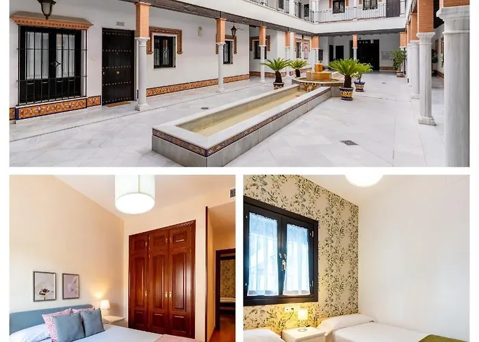 Center Of Seville! Luxury Apartment In Sevillian Manor House!