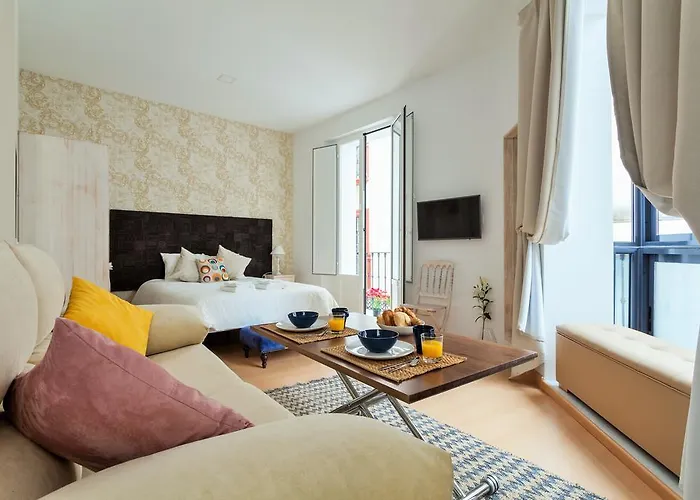 Hostly Acetres 1A Loft In City Center, Comunal Terrace, Fibre,Parking Optional