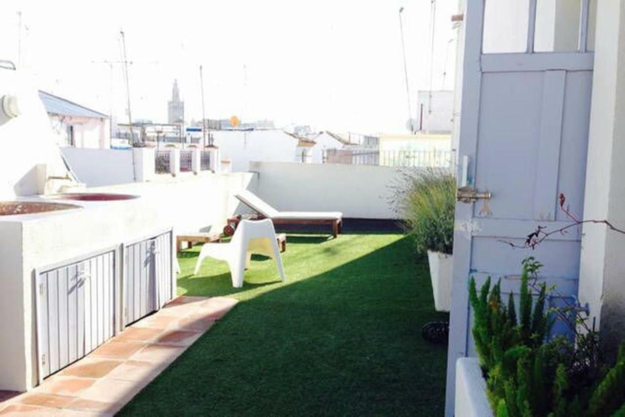 With Access To Rooftop Terrace Seville
