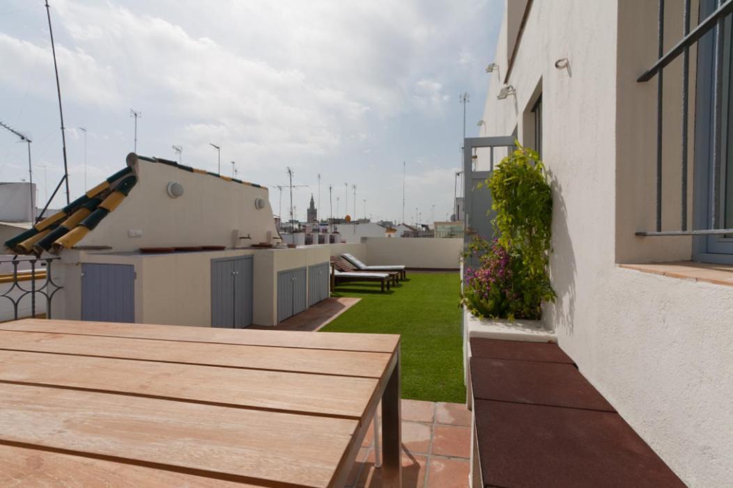 With Access To Rooftop Terrace Apartment