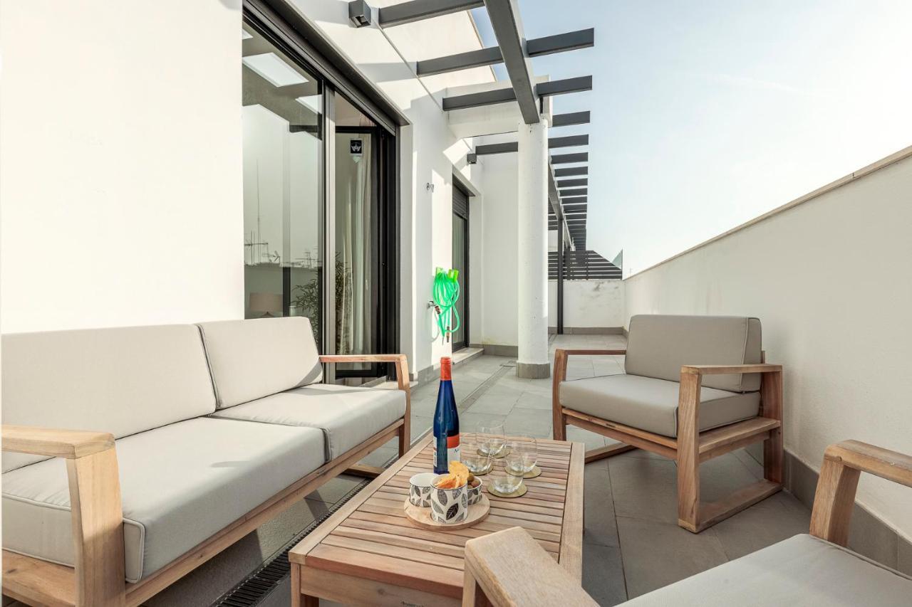 Uxama Luxury Penthouse En Triana - Terraza Y Parking Privados - Piscina * Sevilla